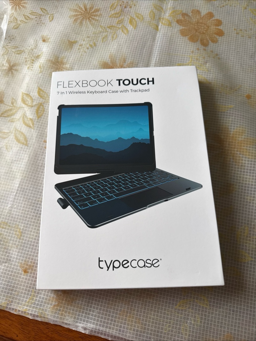 Typecase Flexbook Touch 7-in-1 Wireless Keyboard Case with Trackpad - Light Pink